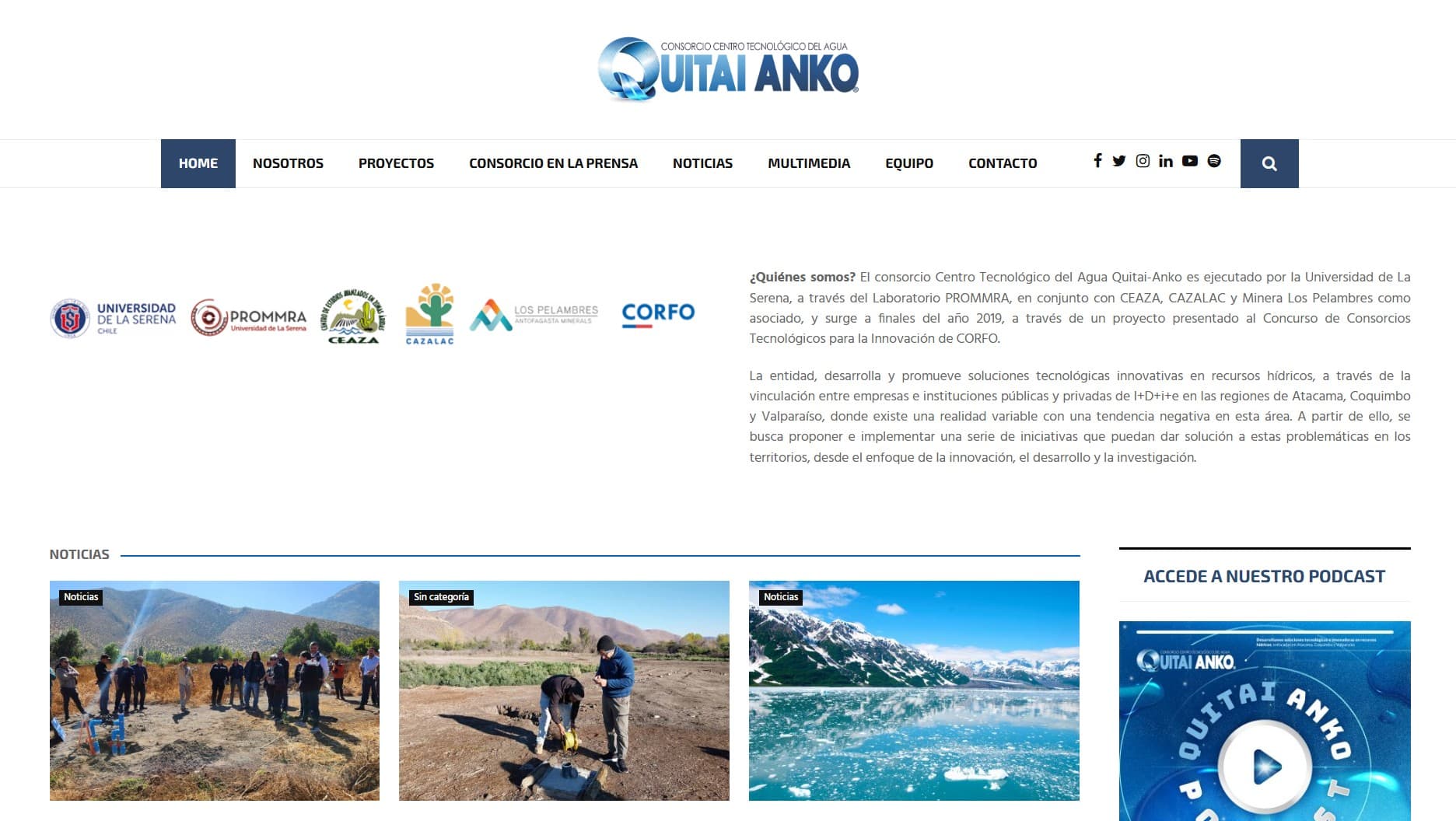 Imagen del proyecto Consorcio Quitai-Anko